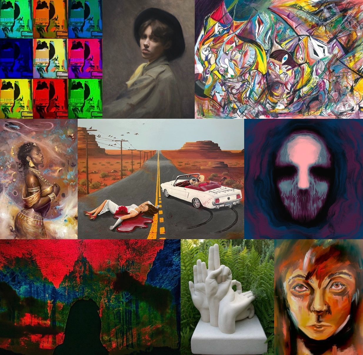 Just some of the 800 artists using LettsArt