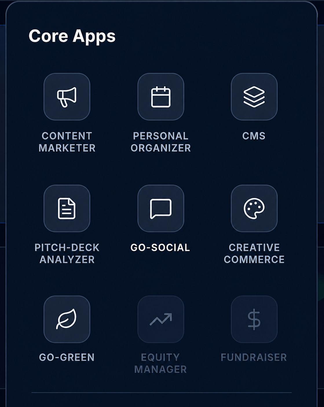 LettsGroup AI VentureFactory Core Apps